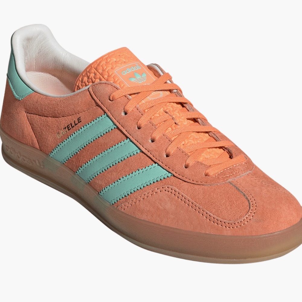 Adidas Gazelle Coral / Mint / Gum Sneakers